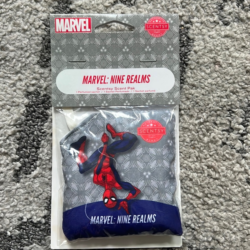 New Scentsy Scent Pak Marvel Spider Man new in package